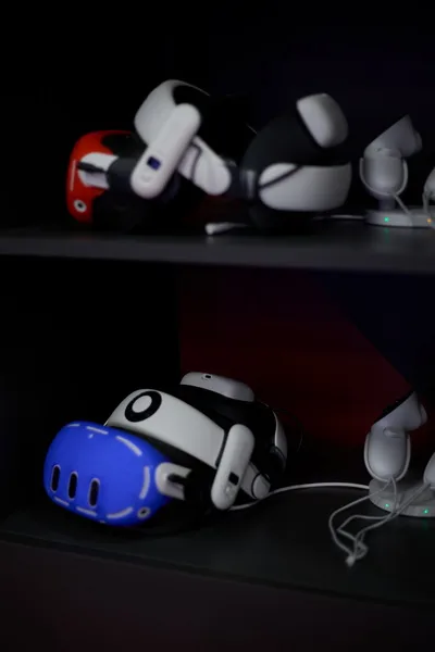 Дети в VR шлемах